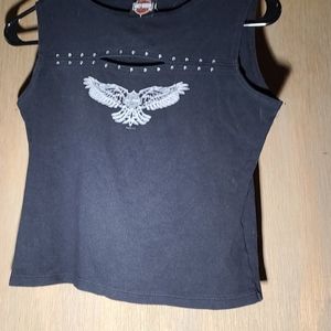 Harley davidson Women's crop top